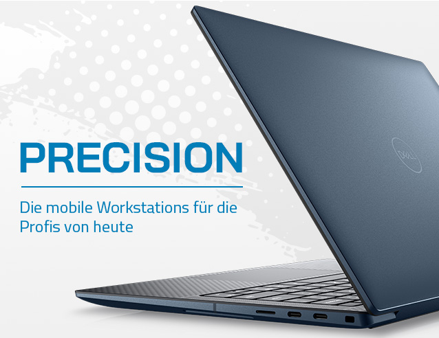 Dell Precision: Die mobile Workstation für die PRofis von heute