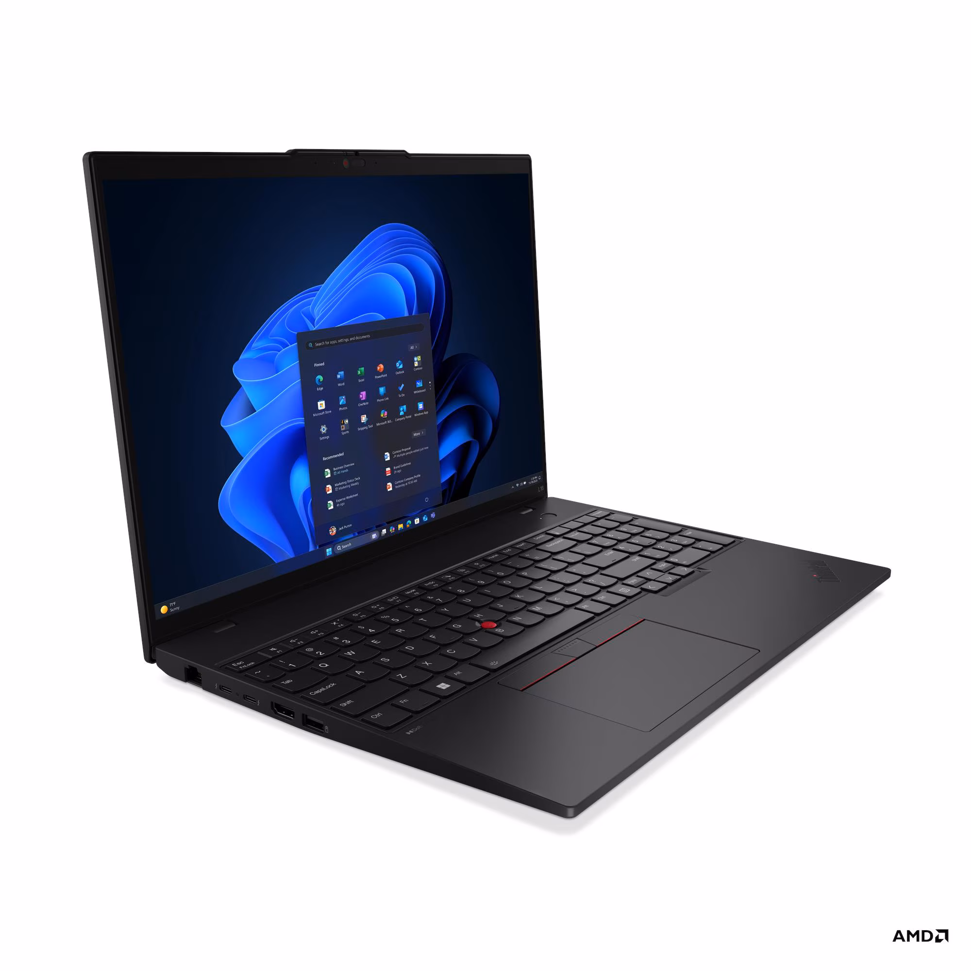 Lenovo ThinkPad L16 Gen 2 21SC - AMD Ryzen 7 Pro 250 / 3.3 GHz - Win 11 Pro - Radeon 780M - 32 GB RAM - 1 TB SSD TCG Opal Encryption 2, NVMe - 40.6 cm (16")