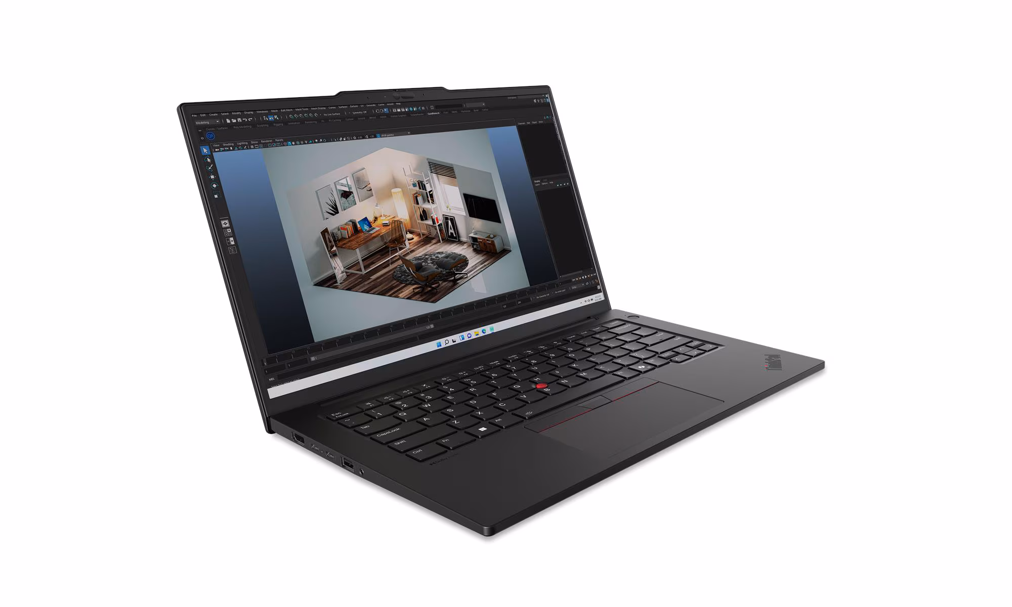 Lenovo ThinkPad P14s Gen 5 21G2 - Intel Core Ultra 7 155H - Win 11 Pro - RTX 500 Ada - 32 GB RAM - 1 TB SSD TCG Opal Encryption 2, NVMe - 36.8 cm (14.5")
