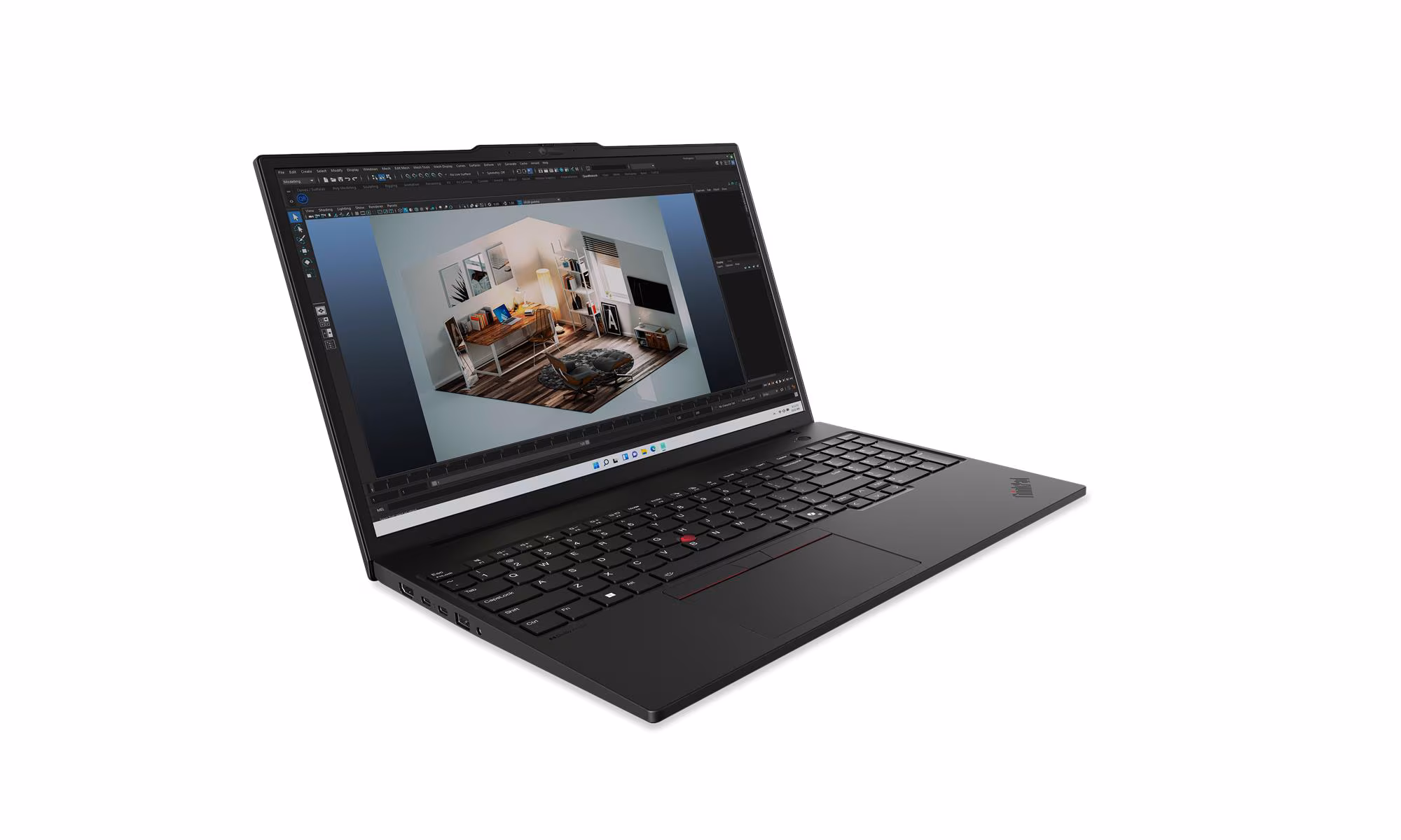 Lenovo ThinkPad P16s Gen 3 21KS - 180°-Scharnierdesign - Intel Core Ultra 7 155H - Win 11 Pro - RTX 500 Ada - 32 GB RAM - 1 TB SSD TCG Opal Encryption 2, NVMe - 40.6 cm (16")