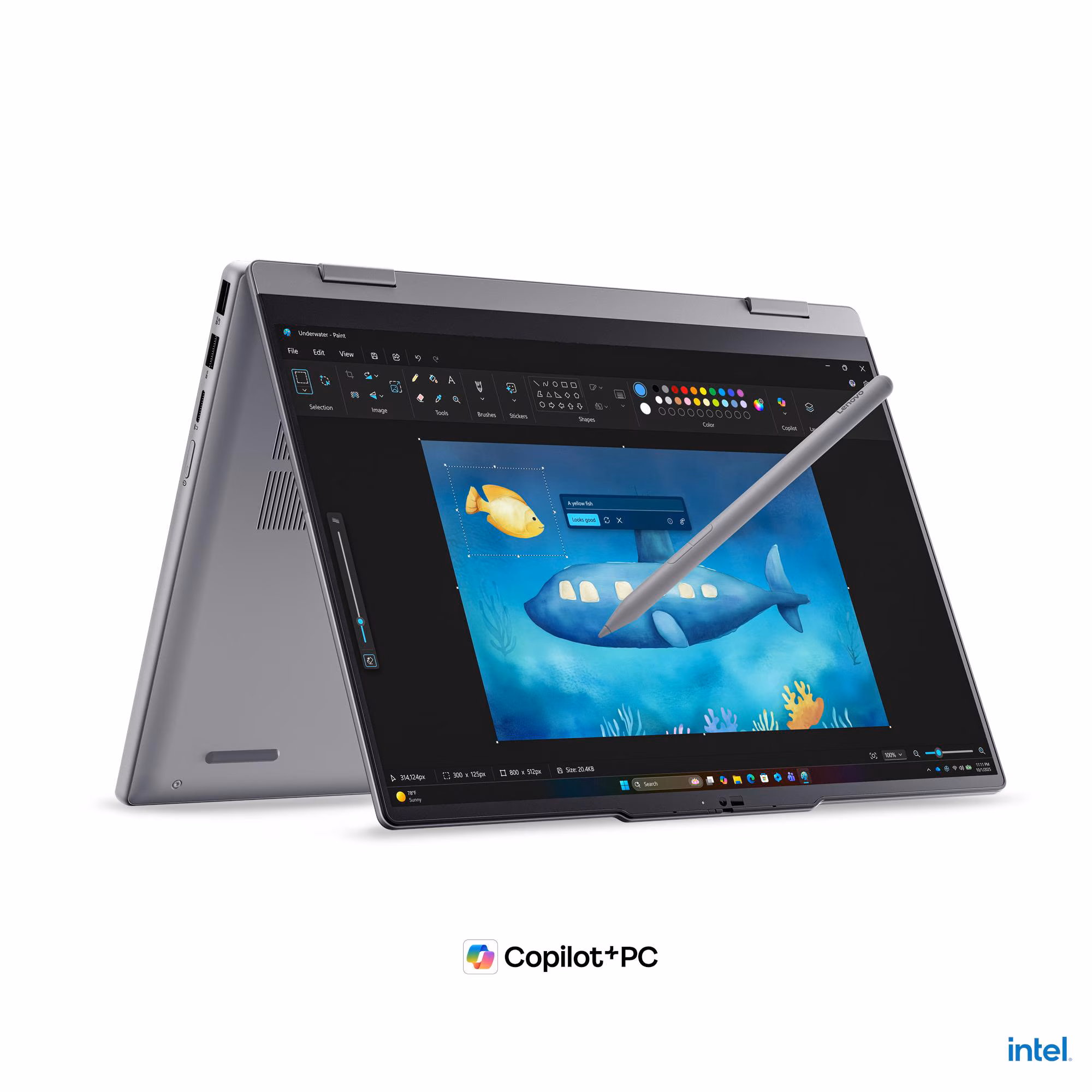 Lenovo ThinkBook 14 2-in-1 G6 IPL 22AR - Flip-Design - Intel Core Ultra 5 325 / 2.1 GHz - Win 11 Pro - Intel Graphics - 16 GB RAM - 512 GB SSD NVMe - 35.6 cm (14")
