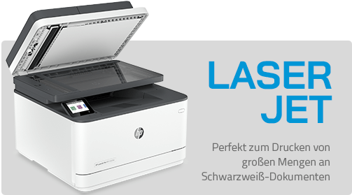 HP LaserJet: Perfekt zum Drucken von großen Mengen an Schwarzweiß-Dokumenten
