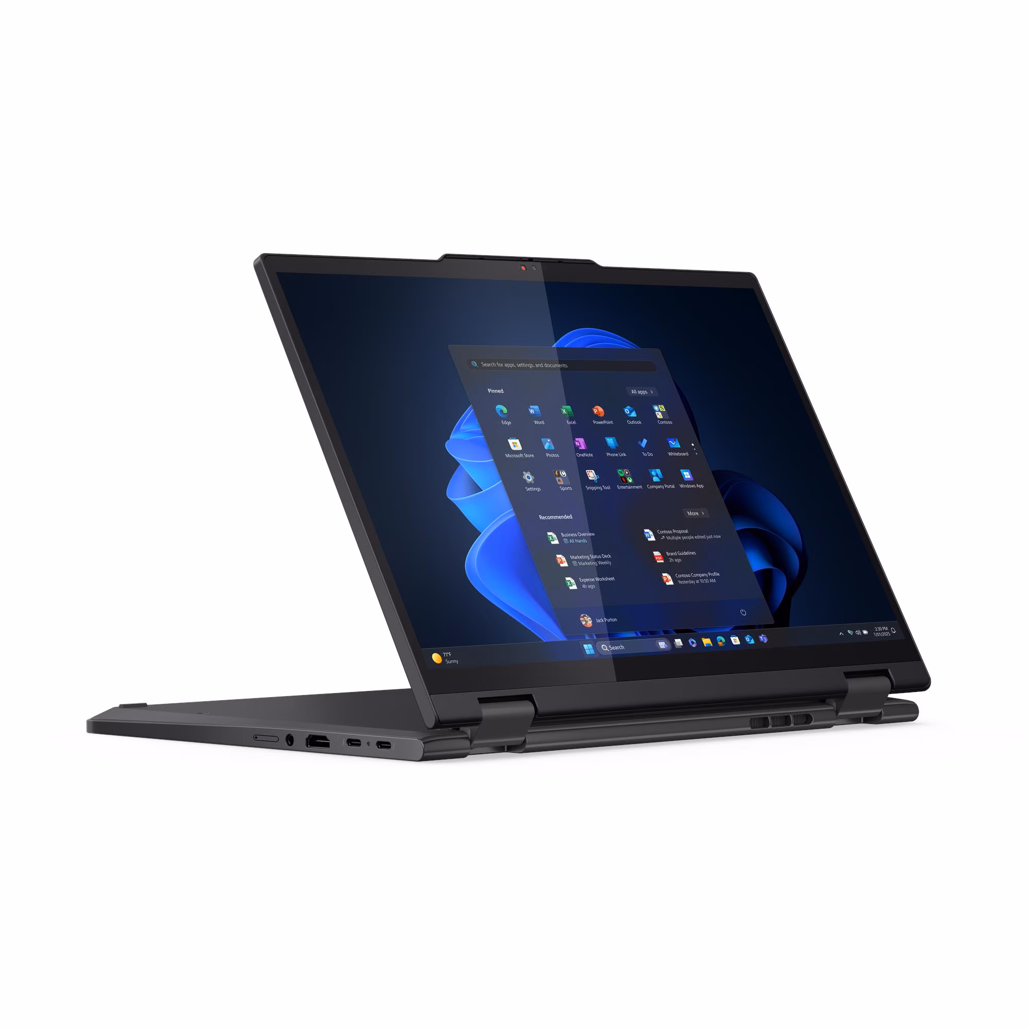 Lenovo ThinkPad T14s 2-in-1 Gen 1 21R3 - Flip-Design - Intel Core Ultra 7 255U - Win 11 Pro - Intel Graphics - 32 GB RAM - 1 TB SSD TCG Opal Encryption 2, NVMe - 35.6 cm (14")