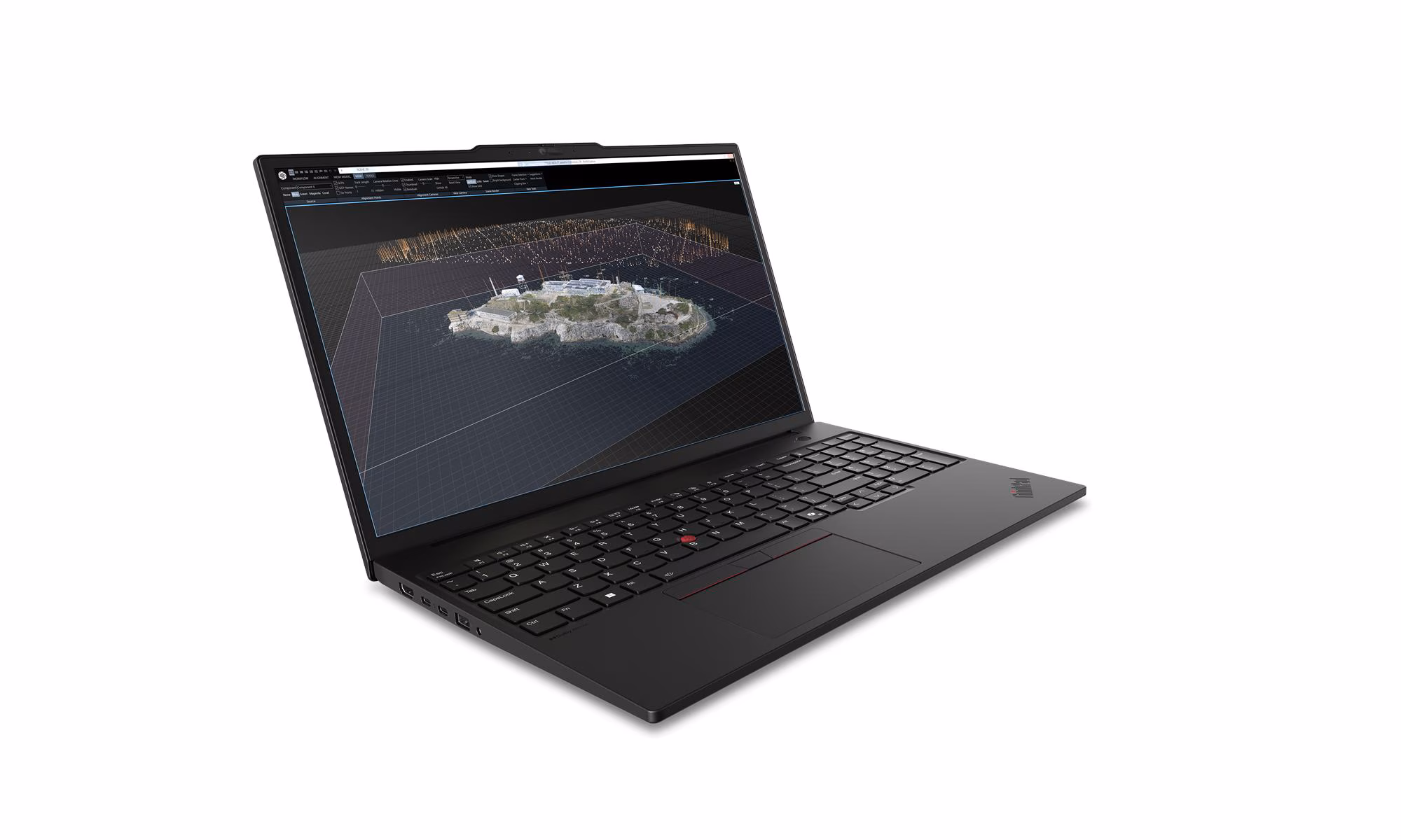 Lenovo ThinkPad P16s Gen 4 21QV - Intel Core Ultra 7 265H - vPro Enterprise - Win 11 Pro - RTX PRO 1000 Blackwell - 64 GB RAM - 1 TB SSD TCG Opal Encryption 2, NVMe, Performance - 40.6 cm (16")
